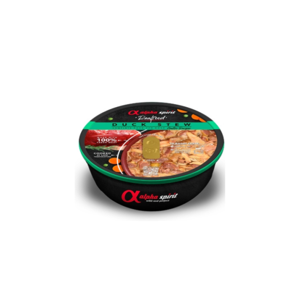 ALPHA SPIRT CANINE REALFOOD ESTOFADO PATO 280G