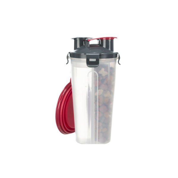 Comedero-bebedero 2 × ,35 l/ø 11 × 23 cm