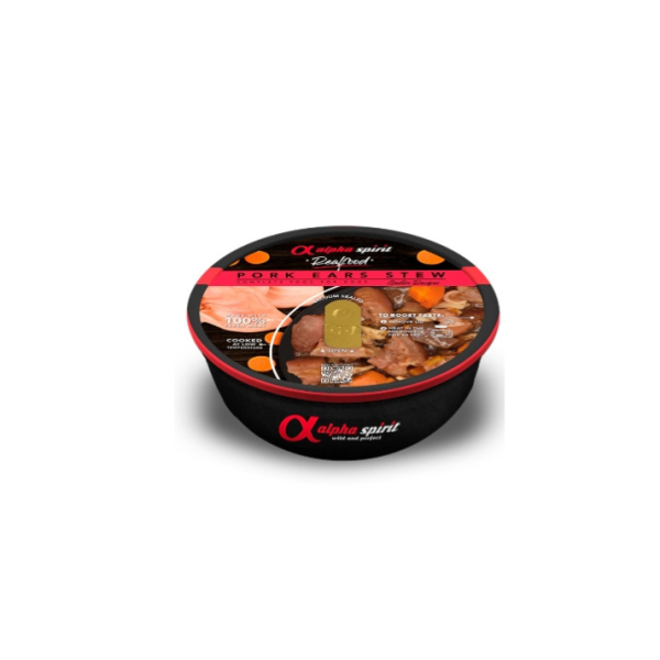 ALPHA SPIRT CANINE REALFOOD ESTOFADO OREJA CERDO 280G